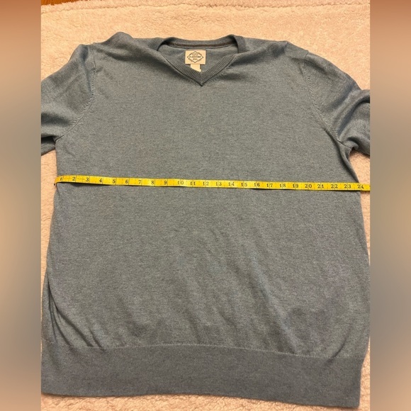 Men’s St John’s Bay V-neck Sweater - Picture 3 of 8